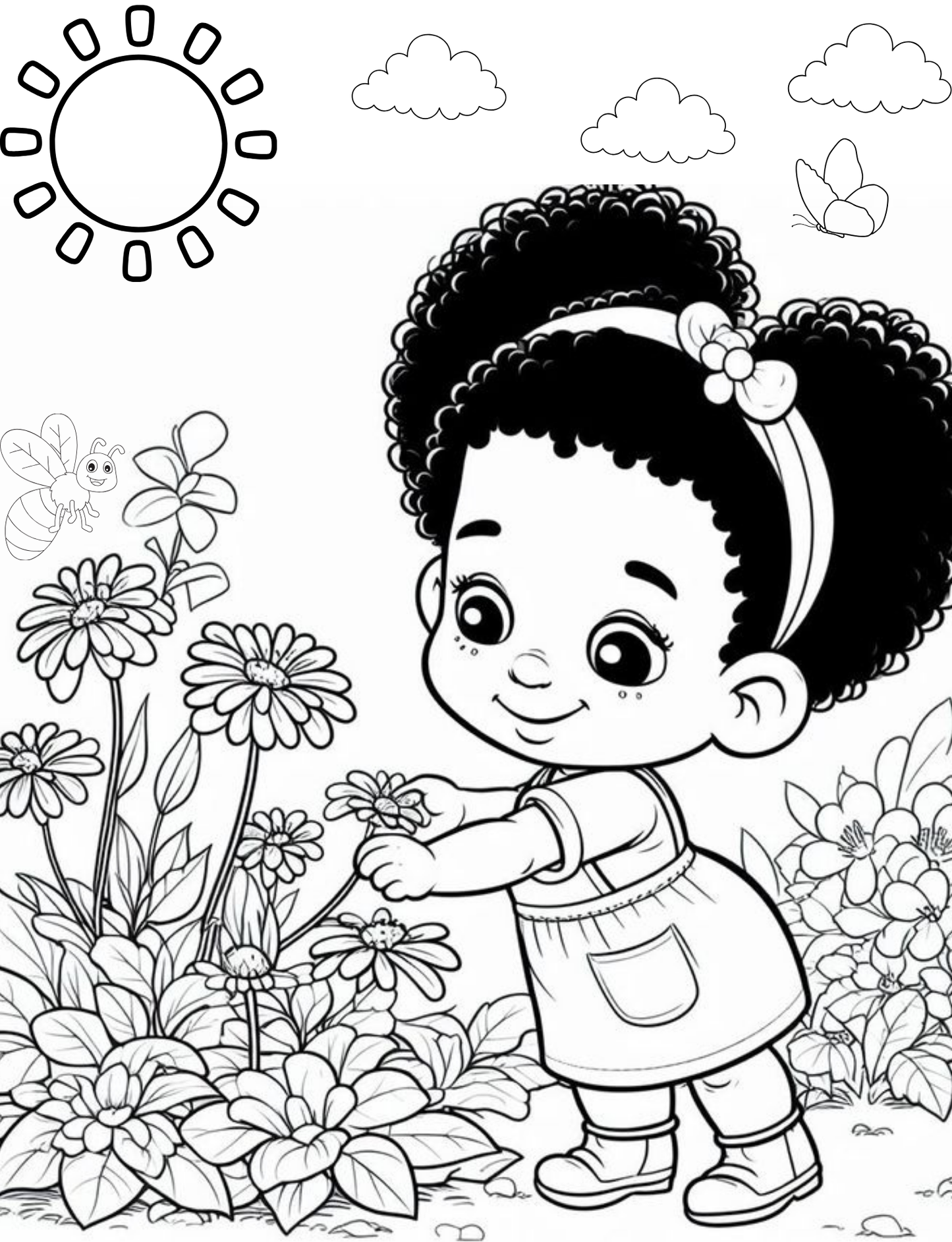 Shades of Joy: Digital Coloring Pages