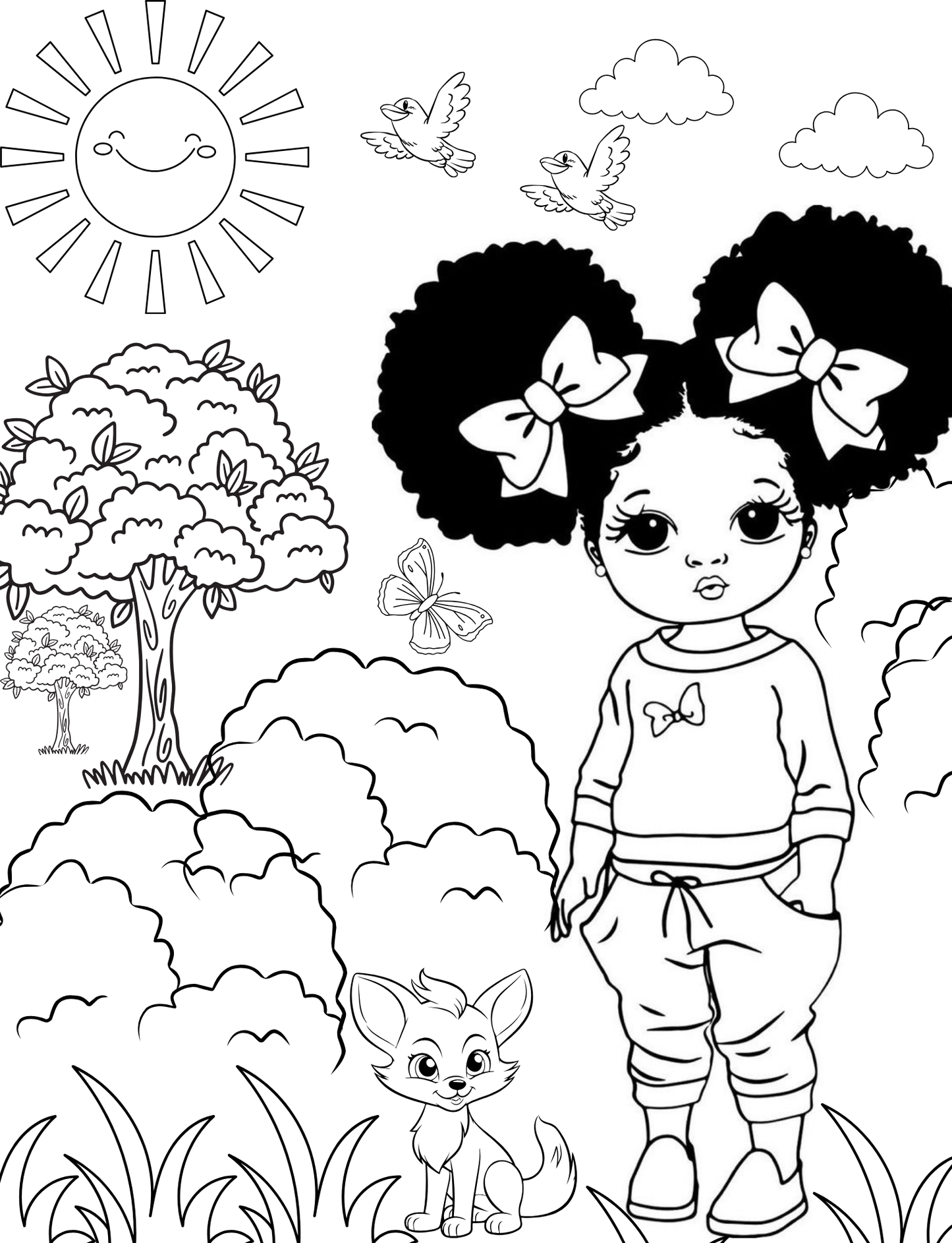 Shades of Joy: Digital Coloring Pages