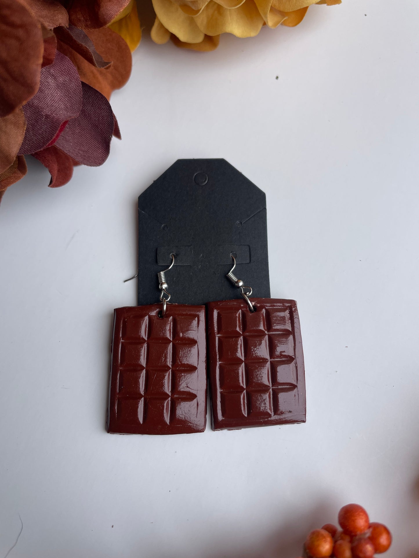 Chocolate Bar Earrings