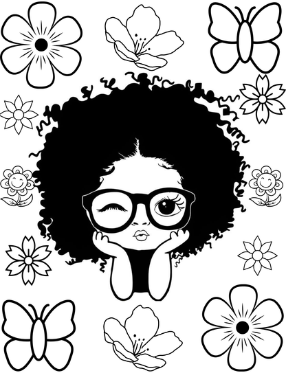 Shades of Joy: Digital Coloring Pages