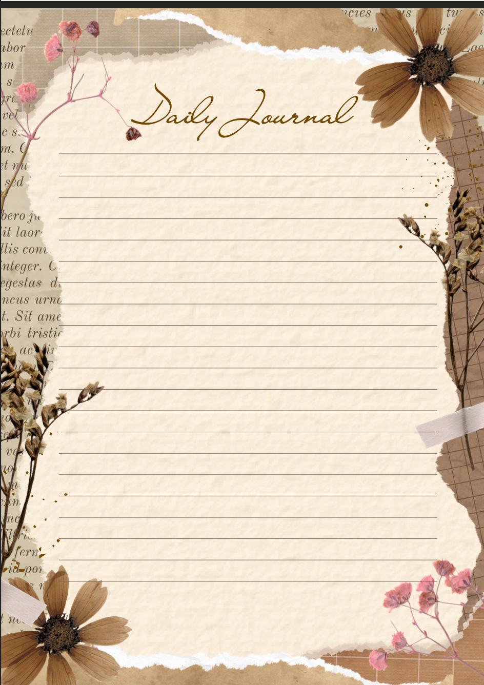 The Daily Journal PDF